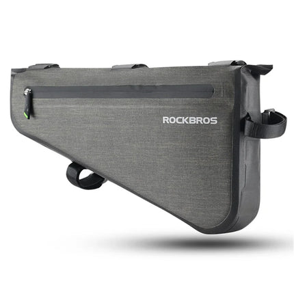 601 Waterproof 5L Bike Saddle Bag, Triangular Cycling Tube Pouch