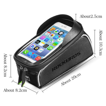 700 Bike Frame Bag with Touch Screen for 6.0 Inch Smartphone