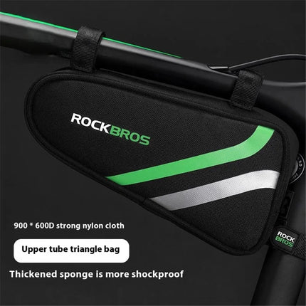 1785 Bolsa de Cuadro de Bicicleta Triangular