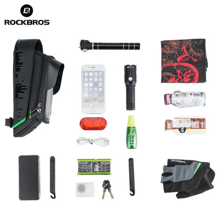 684 Waterproof Bike Frame Bag 1.5 L with Touch Screen