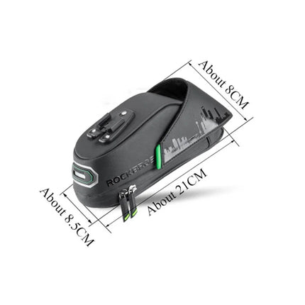 2444Bolsa de sillín de bicicleta impermeable ROCKBROS 1.5L