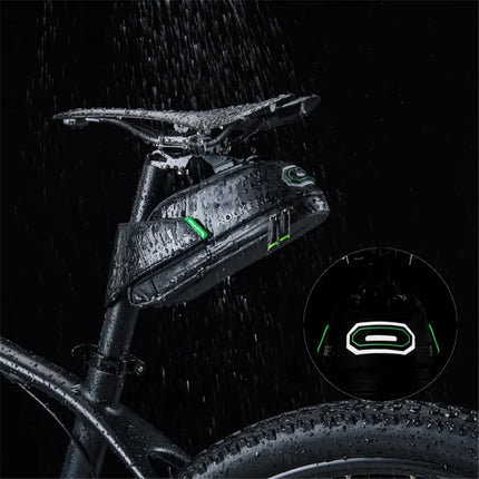 2444Bolsa de sillín de bicicleta impermeable ROCKBROS 1.5L