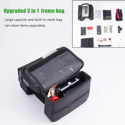 2464 Fahrradrahmentasche ROCKBROS 6 Zoll