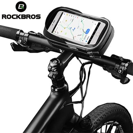 2451Étui étanche pour téléphone Rockbros 6 pouces avec écran tactile,