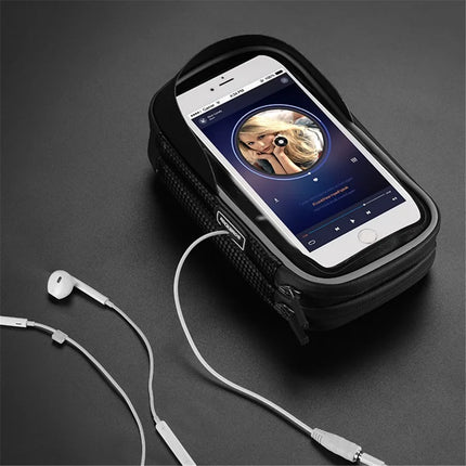 2451Étui étanche pour téléphone Rockbros 6 pouces avec écran tactile,