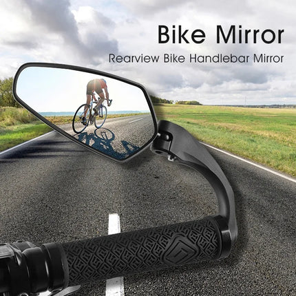 777 Specchietto retrovisore per bicicletta regolabile di sicurezza,