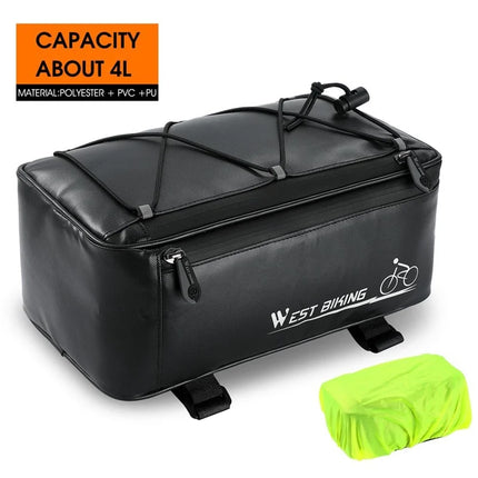 889 Waterproof 4L Bicycle Rack Bag