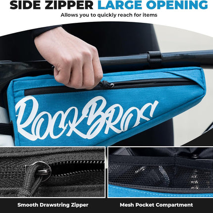 Sac de Cadre Vélo Triangle ROCKBROS (1,9L) - Noir