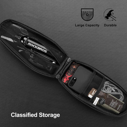 1067Sacoche de cadre pour tube supérieur en EVA