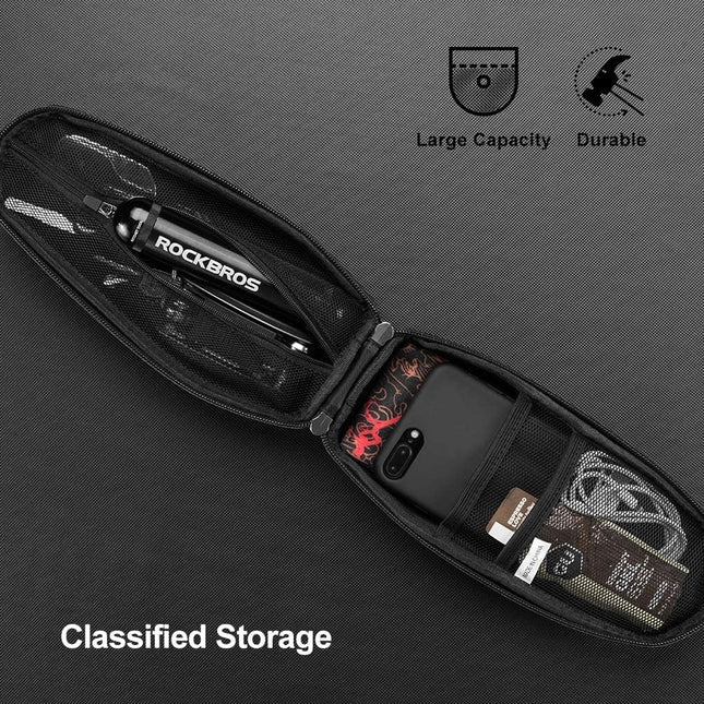 1067Sacoche de cadre pour tube supérieur en EVA