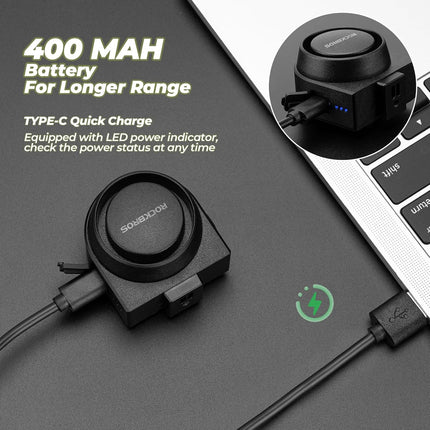 217Sonnette alarma ROCKBROS impermeable Tipo-C