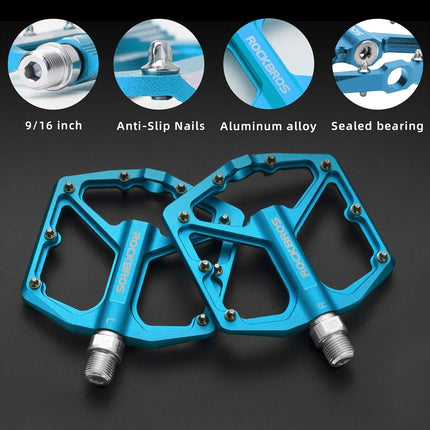 314 Aluminum Flat Bike Pedals