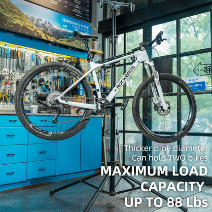 ROCKBROS Support de Rangement pour 2 Vélos Intérieur Réglable