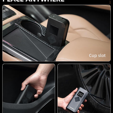 177Inflador de Neumáticos Eléctrico ROCKBROS 150 PSI