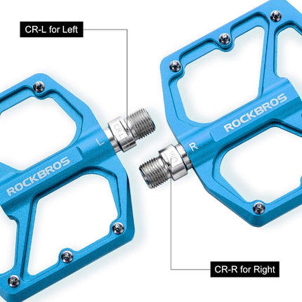 314 Aluminum Flat Bike Pedals