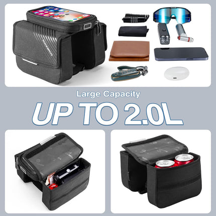 1289Bolsa de cuadro impermeable para teléfono con pantalla táctil