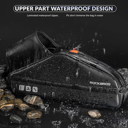 1589 Waterproof Bike Frame Bag, 3L