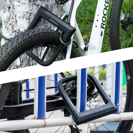 287Antifurto a U per Bicicletta con Rivestimento Anti-Graffio