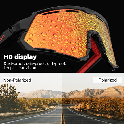 426 Cycling Glasses with Interchangeable Polarized + Photochromic Lenses