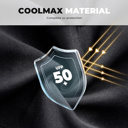 1214Bonnet Été Glacé Frais en Coolmax UPF 50+