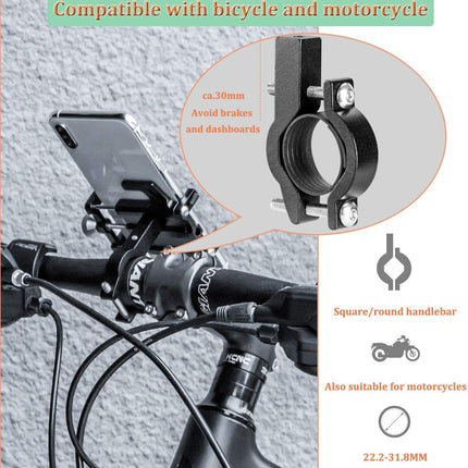 Supporto telefono universale 360° per manubrio 356