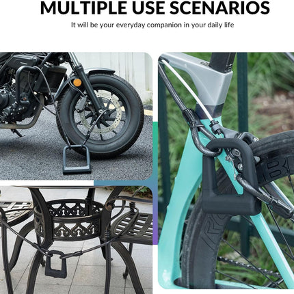 351Cavo Antifurto Universale in Acciaio 1,2 m