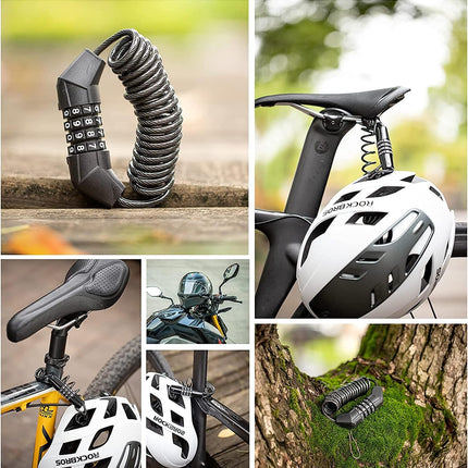 276Cavo Antifurto a Combinazione 4 Cifre - 150 cm