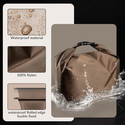 360Sacoche de Guidon Étanche - Grande Capacité 5,5 L