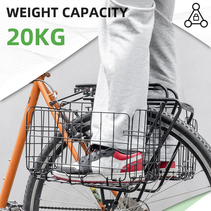 Panier avant robuste facile à installer pour VTT/Cruiser/Trottinette