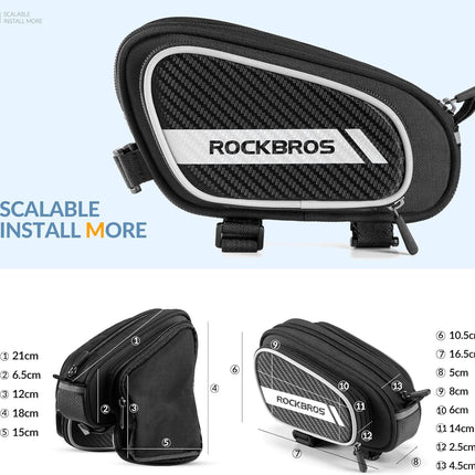 1548 Bike Frame Bag 1.8L