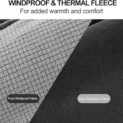 2623 Men's long thermal fleece pants – Cycling, Hiking, Running