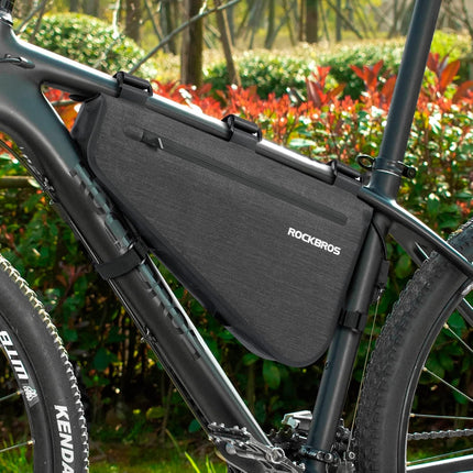 1421 Waterproof ROCKBROS 4L Bike Frame Bag