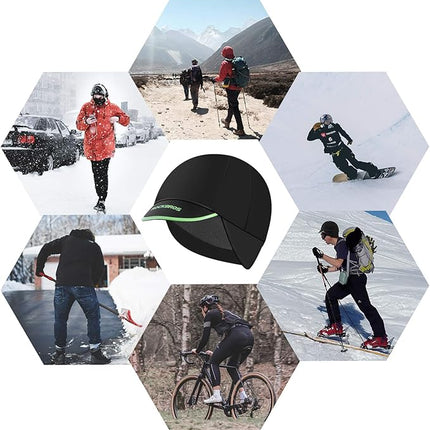 43Cuffia Antivento ROCKBROS con Visiera e Copriorecchie