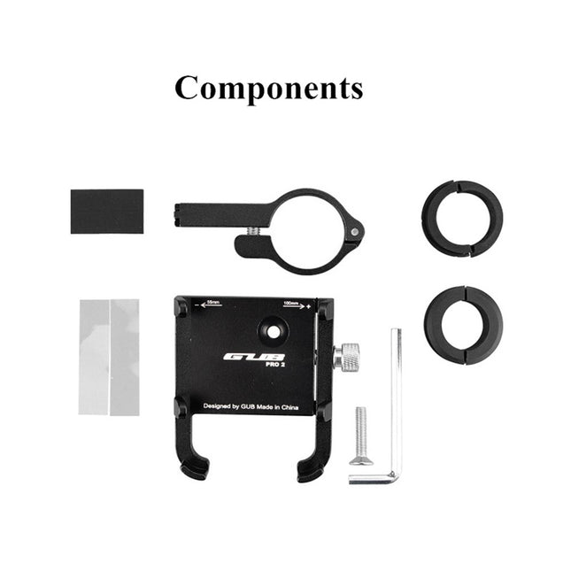 1978Support universale manubrio moto GUB PRO2 alluminio 55-100mm