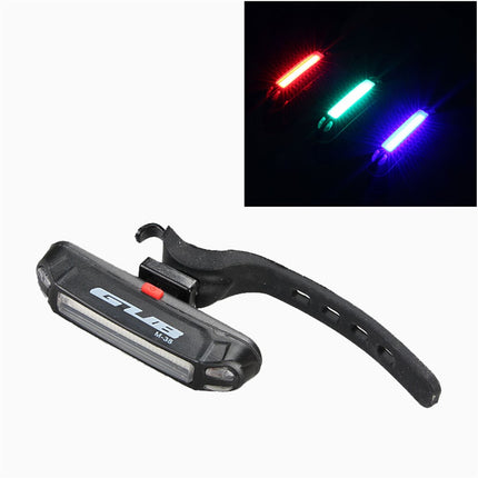 1883Feu arrière vélo LED 3 couleurs USB rechargeable