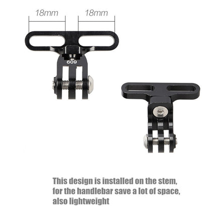 Supporto per telecamera d’azione in alluminio 2021 per manubrio e attacco manubrio