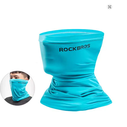 1120Bandeau facial rafraîchissant pour activités outdoor Bleu