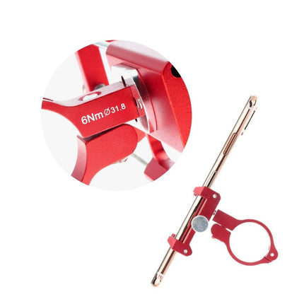 2322 Phone Support GUB G85 Aluminum Red