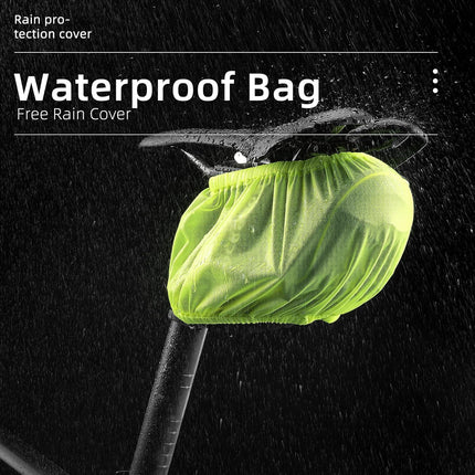 1443Saco de selim impermeável para bicicleta, 1 L