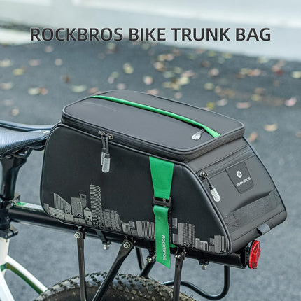 406Borsa impermeabile da 4 L per portapacchi posteriore per bicicletta