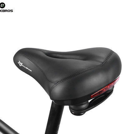 Atmungsaktiver Fahrradsattel mit integriertem Rücklicht ROCKBROS