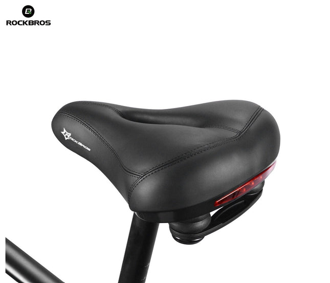 Sella de bicicleta transpirable amb llum posterior integrada ROCKBROS