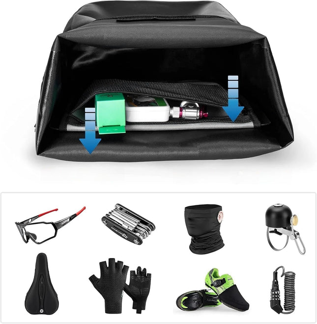 Sacoche vélo imperméable usage avant arrière ROCKBROS