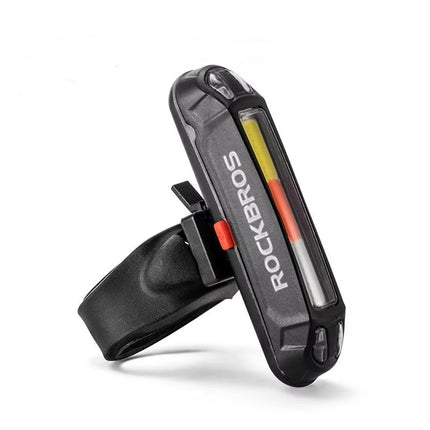 167Rear Bike Light ROCKBROS Rechargeable USB & Safety.