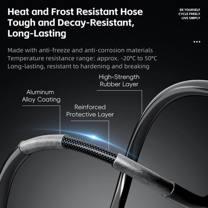 Kaasaskantav jalgrattapump WEST BIKING 120 PSI