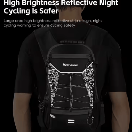 WEST BIKING 16L hüdreerimiskott (peegeldav)