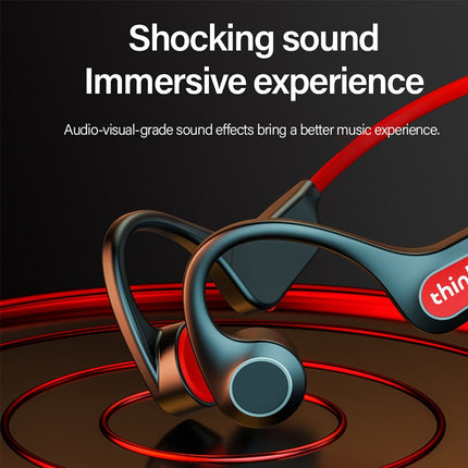 49Lenovo X3Pro cuffie a conduzione ossea Bluetooth (nero)