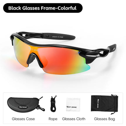 369 Occhiali da ciclismo polarizzati per bambini