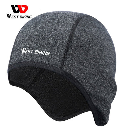 Tepelná čepice WEST BIKING z fleecu (proti větru)