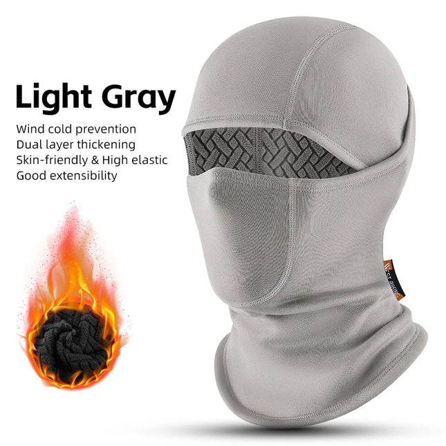 338Cagoule facial polaire d&#39;hiver WEST BIKING